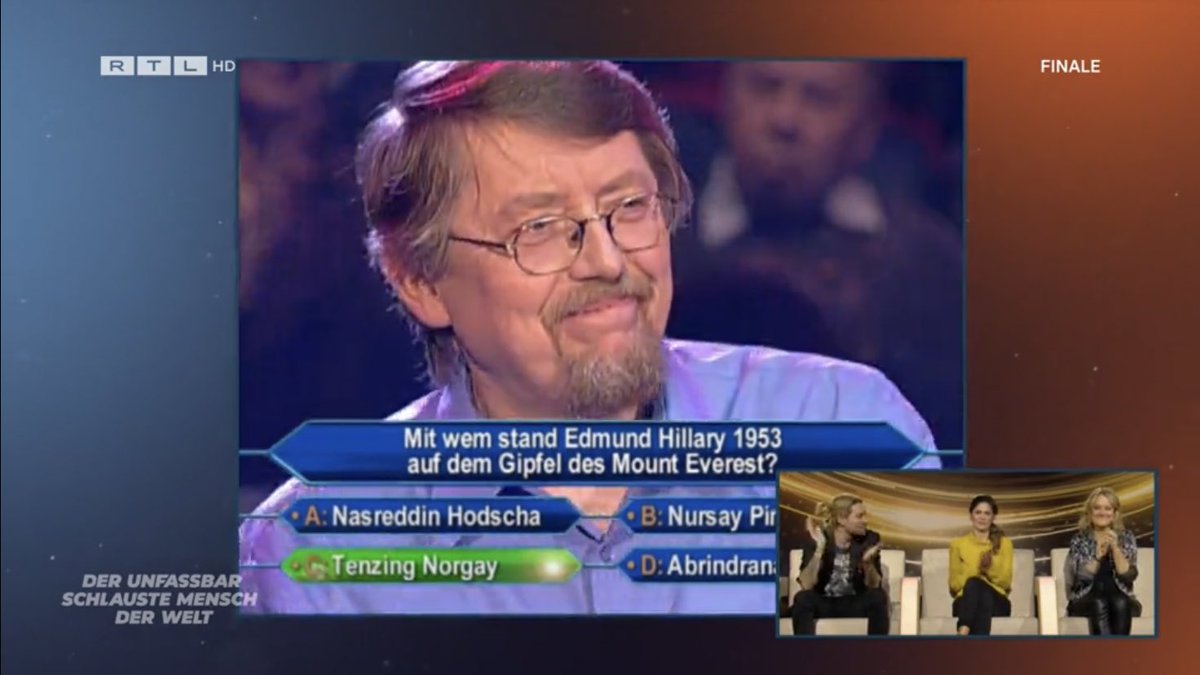 armanxh1's tweet photo. Ein legendärer #WWM Moment bei „Weißt du noch…?”! #DerSchlausteMensch #DUSMDW https://t.co/oi1hl4TZyf
