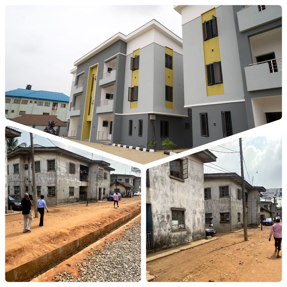 jidesanwoolu's tweet photo. In building the infrastructure for the Lagos Rail Mass Transit Red Line project, we acquired the NRC's staff quarters at Ikeja where the Ikeja train station is currently being built.
We made a commitment to rebuild the acquired staff quarters at another location. https://t.co/PNNVtYMMyY