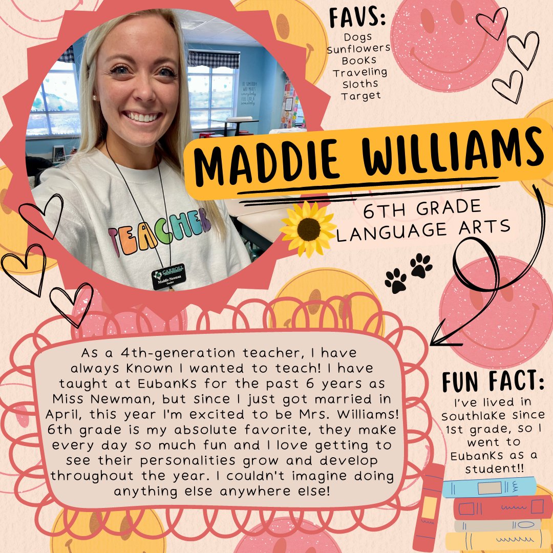 Faces of Eubanks Intermediate, our teachers! #InspireExcellence
#DragonProud #EISWeGrow