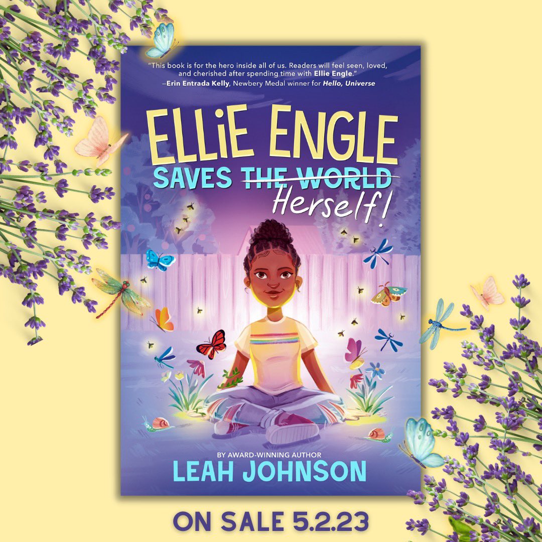 ✨ COVER REVEAL ✨

The cover for my debut MG, ELLIE ENGLE SAVES HERSELF, is finally here! 🥹 Middle school is hard enough, but middle school when you have a crush on your best friend AND the power to raise the dead with a single touch? Impossible. 🌱🌈 

bit.ly/3SZkRTT