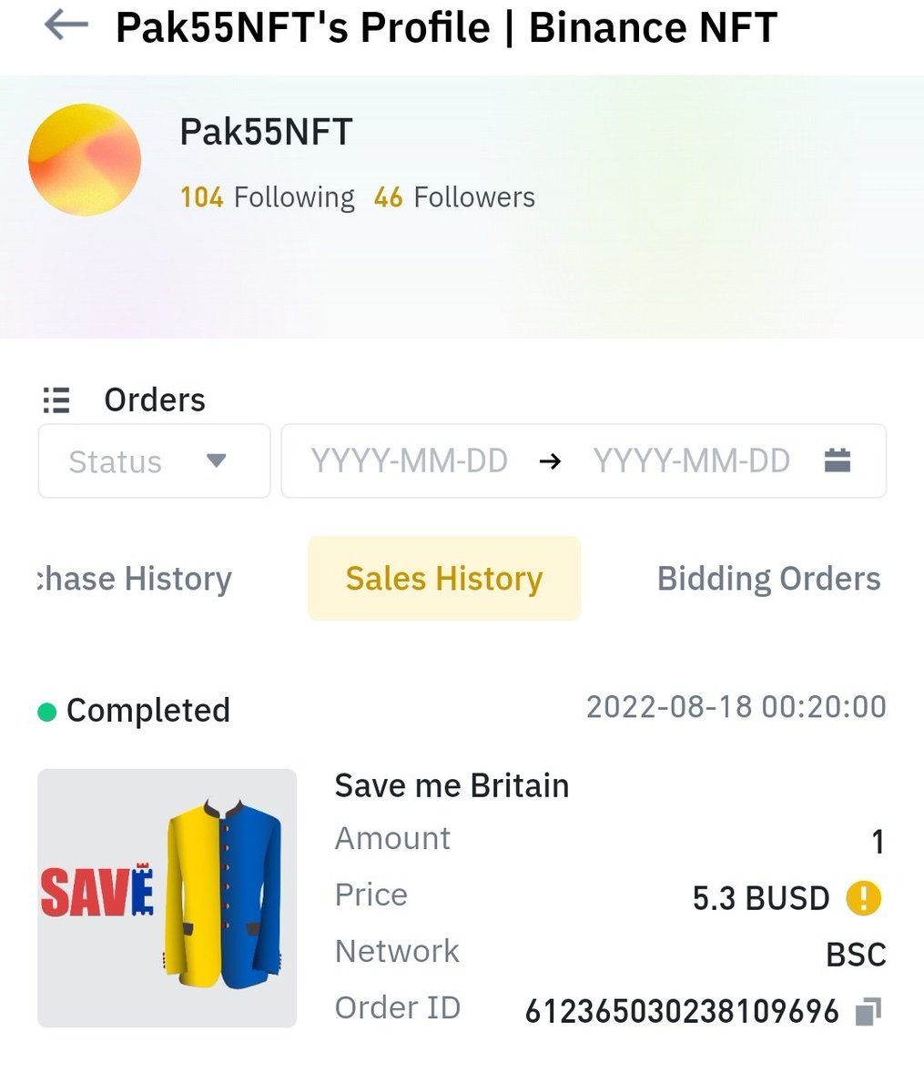Sold but there are many in the collection
binance.com/en/nft/collect…
#NFTs #NFTGiveaway #NFT #NFTCommunity #BTC #ETH #Binance #Binancenft