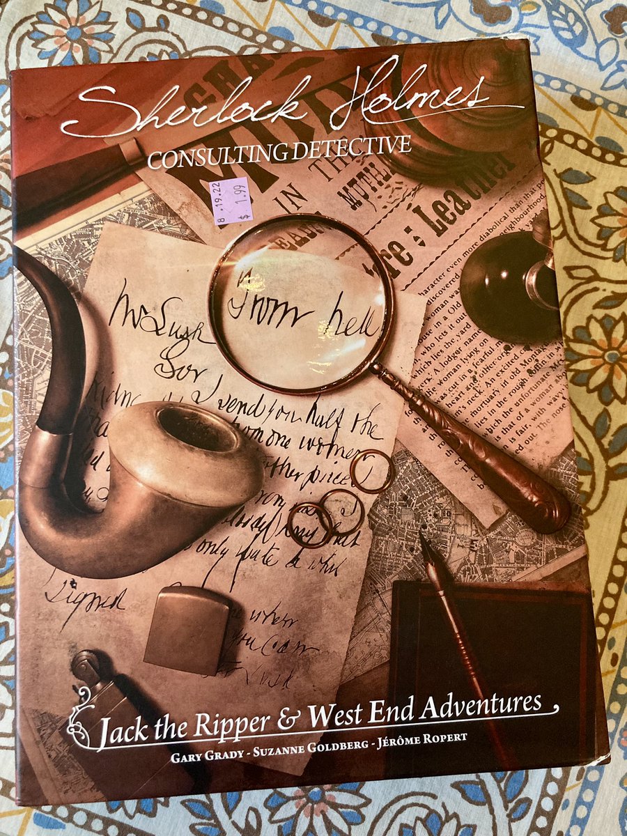 Thrift store find of the day - $1.99!  Who wants to solve some crimes with me?