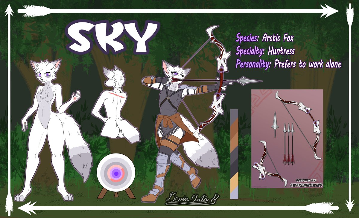 Ref sheet comm for <a href="/FPSreyal/">SreyalS</a> 
Love how this came out personally.