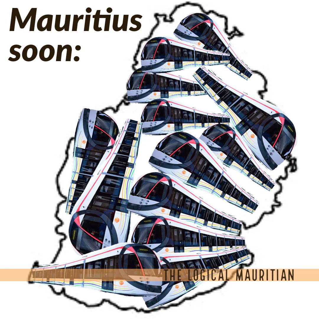 With the amount of 💰 Public Debt taken in order to build more #MetroExpress lines across the island, it seems the country will soon be invaded by #Trams.

Meanwhile, #Metro Express is yet to fix Traffic Congestion problems across towns!

#TheLogicalMauritian #Mauritius #Moris