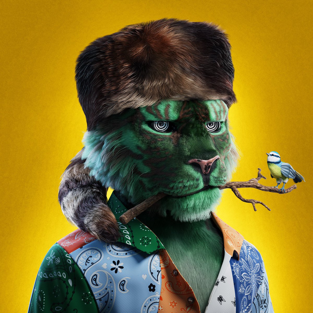 Tiger Streak

10,000 programmatically generated #NFT tigers, every one of them unique. 

- Access to the Zoosh — a Web3 software platform for the Streak (then the world ;)
- IP rights and ways to monetize your avatar (with and without us)
- Additional road paving

#NFTs #NFTdrop