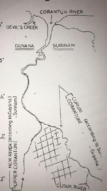 #UnDiaComoHoy #19Ago 1969 Ocupación del Tigri por las Fuerzas de Defensa de Guyana, luego de luchar contra la Policía de Defensa de Suriname (DEFPOL) en el Post Tigri, que se encuentra en el territorio en disputa entre los 2 ríos fuentes del Corantijn #MiMapa #TigriIsVanSuriname