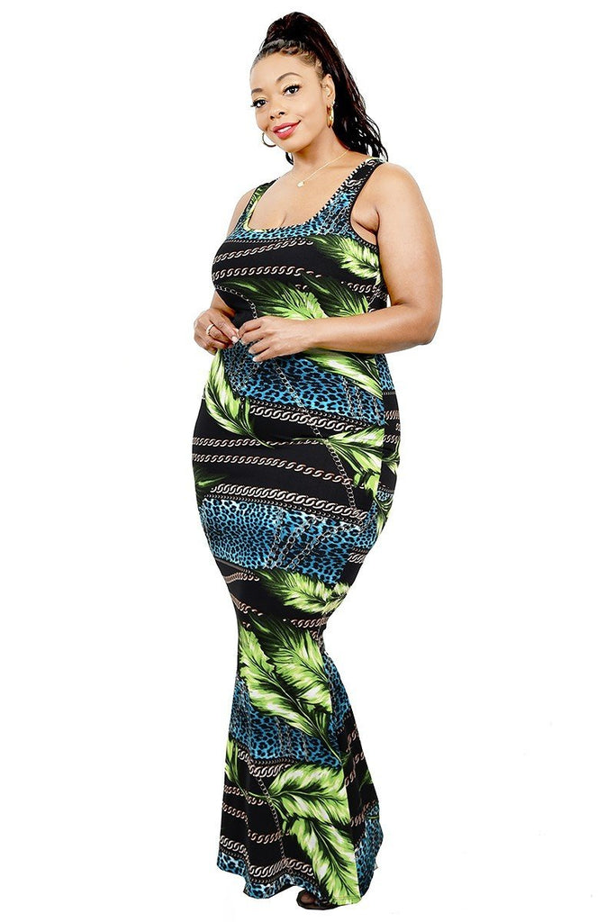 LocalScenesOrg's tweet image. 🎯Crazy deal! Don’t miss out!🎯
💥Plus Leaf &amp;amp; Chain Print Bodycon Maxi Dress on sale for $46.00 💥
👉 shortlink.store/aISmah5HV #fashion #beauty #decor #localscenesstore