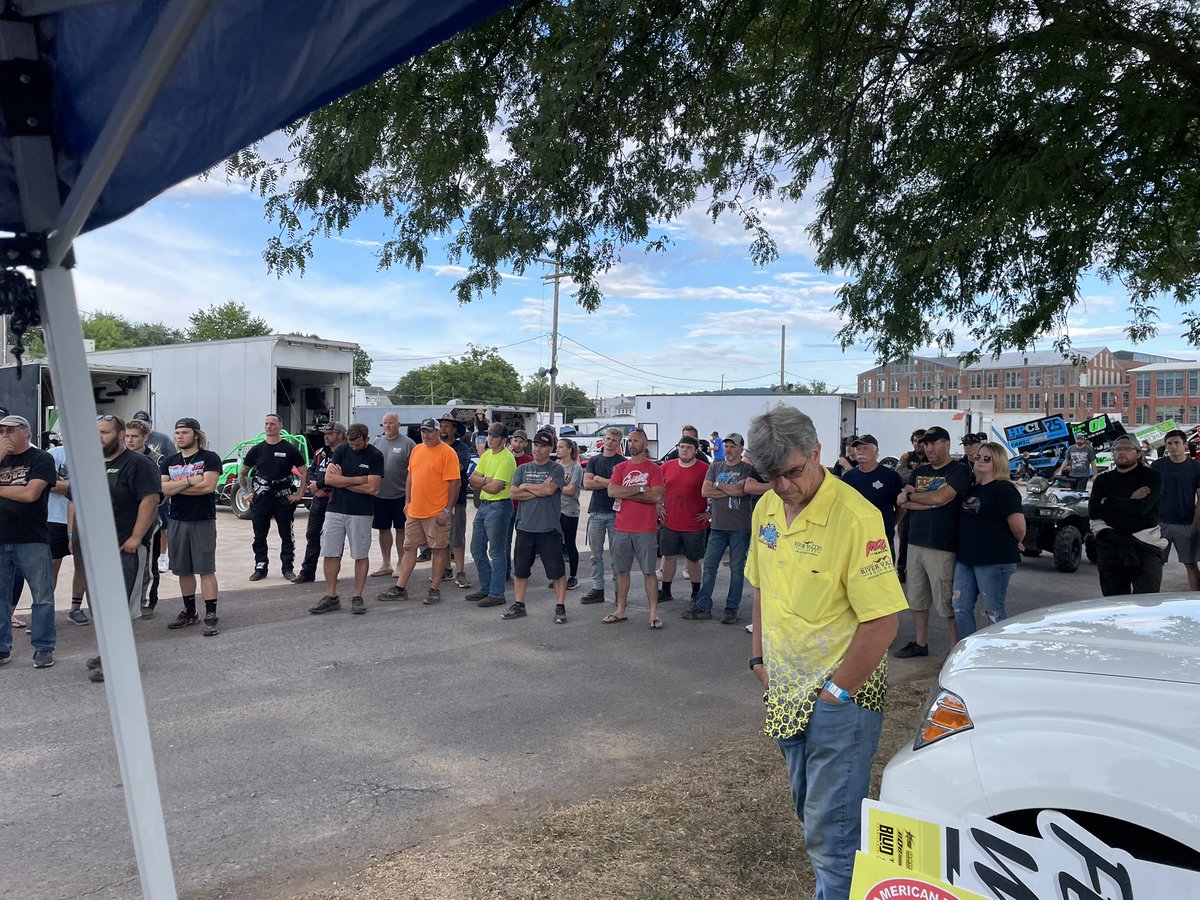 Driver’s Meeting happening now