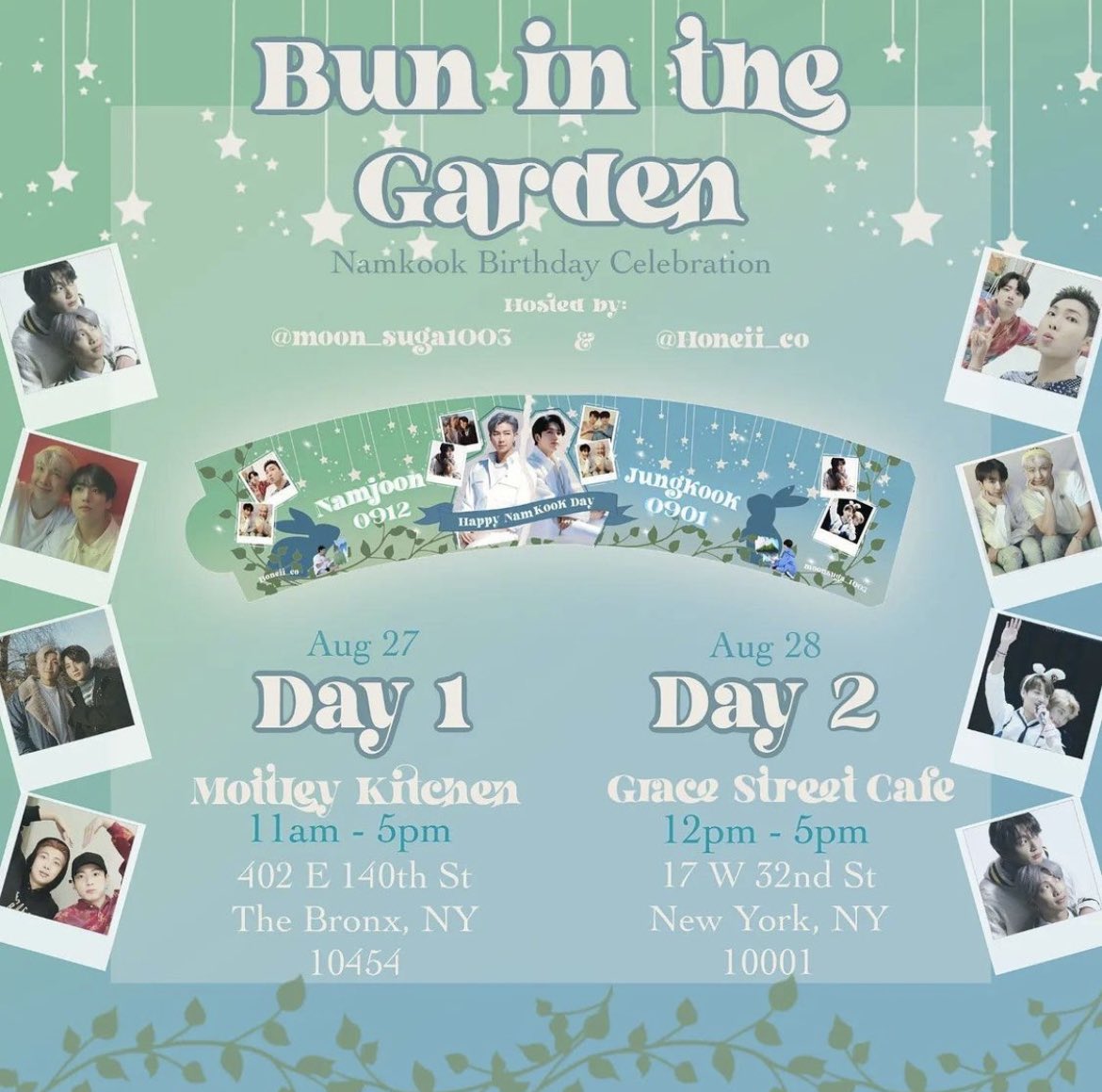 magicshoppatch's tweet image. NYC ARMY! Mark your calendars for next weekend and come check out this awesome event hosted by @moon_suga1003 and @Honeii_co I’ll be a vendor at Day 2 at Grace Street 12-5pm so come hang out and say hello!