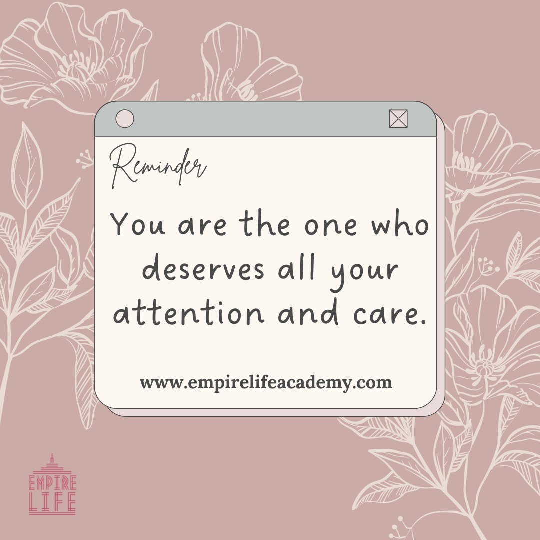 Allison__Ramsey's tweet photo. Today's Reminder,

You are the one who deserves all your attention and care.

#doublechinlife #doublechinforthewin #empirelife #islay #iworkislay #funnyreelsvideo #businesswoman #remoteworking #remoteworklife #workfromanywheremom #mommahavingfun #mommainbusiness https://t.co/RynlHISVI5