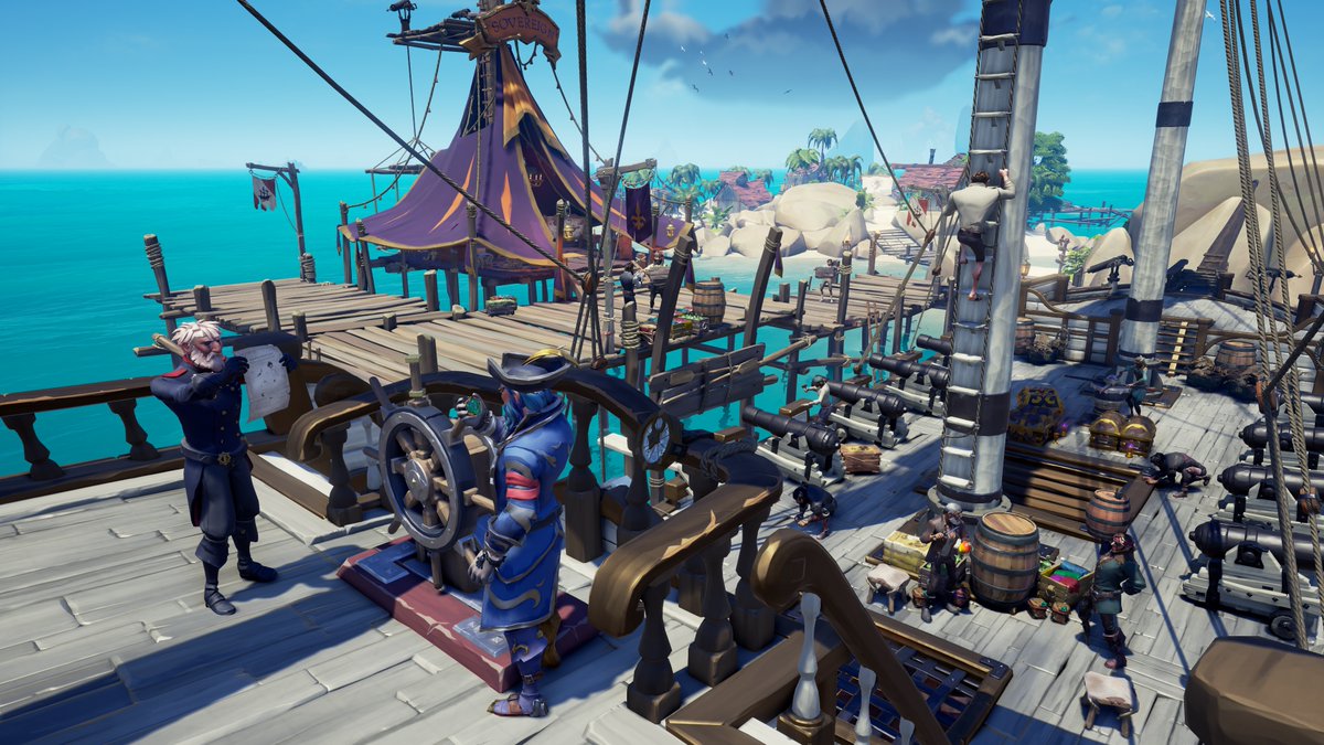 Prusselusken_BG's tweet image. Captains, be sure to stock well your ships with resources, because when you go in open waters, the only thing keeping the ship moving is the crew and not the gold! Thank you to the amazing crew at @sotshotcentral that helped me!
#SoTShot "Captaincy"
@SeaOfThieves #SeaOfThieves