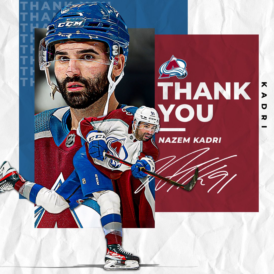 Thank you for everything Naz, we will always be rooting for you!

#GoAvsGo