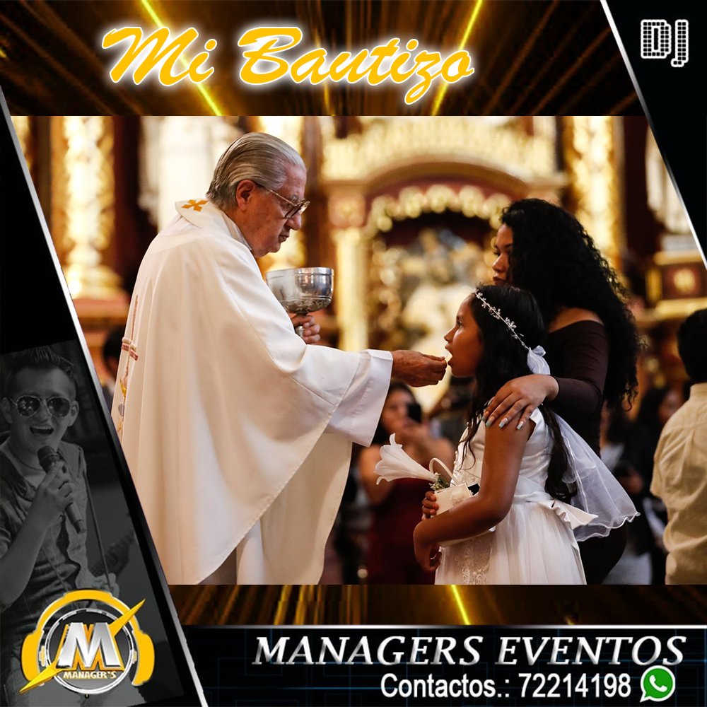 ManagersEventos's tweet photo. Sonido y Luces para tus #Eventos y #Fiestas.
Lo mejor junto a #Amplificación 🌟Mánagers Eventos. Cel.: 72214198.  #Cbba #Bautizo https://t.co/BOAJvO0151