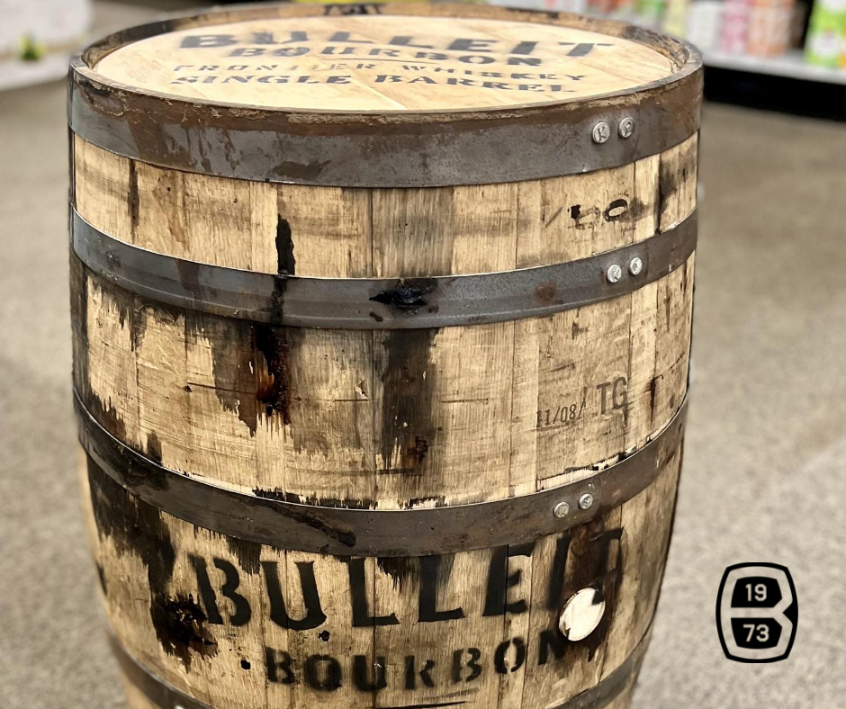 bluegrassbev's tweet photo. Win an empty, Bulleit Bourbon Barrel! Perfect for a man cave or even a she shed. FOLLOW us on Twitter (@bluegrassbev) to enter. Registration ends 8/26/22 at 6 PM CST. https://t.co/XhMXGx4xIJ