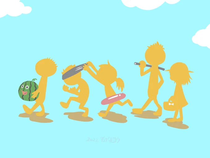 7月⑧ 7/25〜28 #先月描いた絵を晒そう #イラスト #Illustrations #絵柄が好みって人がいたらいいなぁ