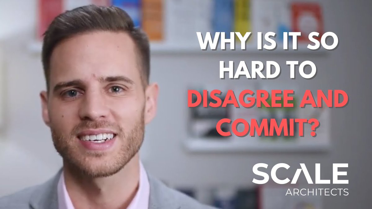 scale_architect's tweet photo. Why is it so Hard to Disagree AND Commit?

View on YouTube: https://t.co/eyOpMPZxz5
Read the Article: https://t.co/C4IFTcarFc

Take the Free Business Lifecycle Quiz: https://t.co/WdzfuzkPbB
Take the Free Leadership Styles Quiz: https://t.co/ISZLD81Q6U

#business #entrepreneur https://t.co/zhsxNzwPGU