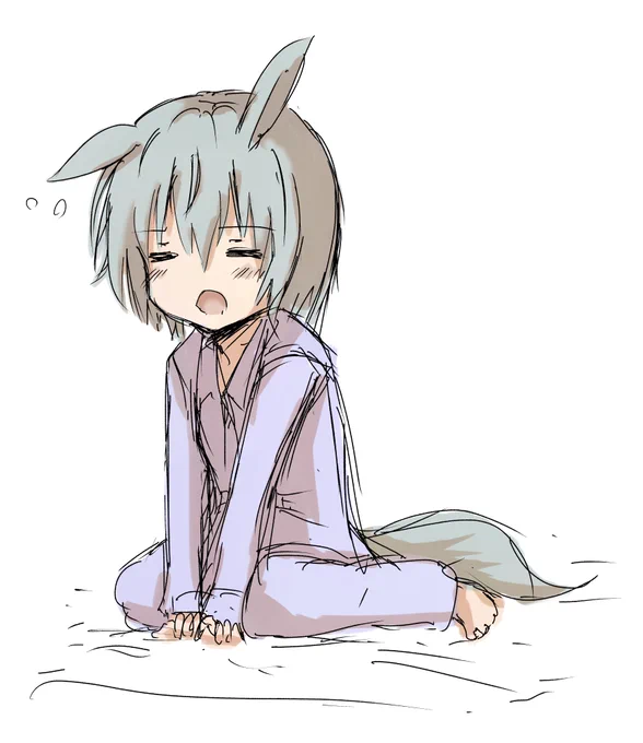 寝起きセイちゃん。#ウマ娘 