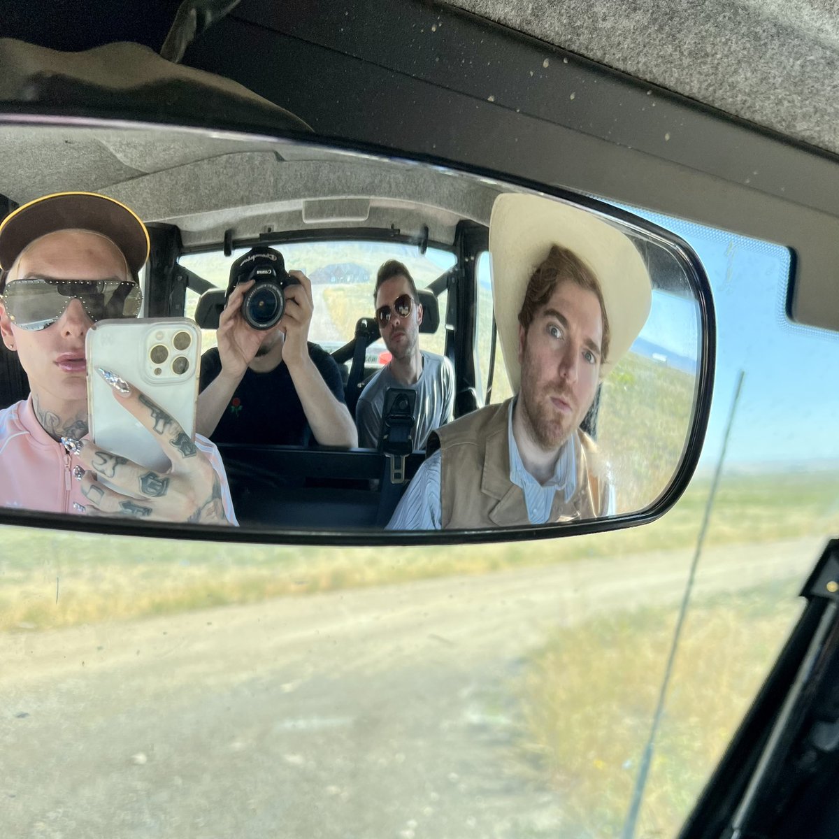Look who’s in Wyoming visiting… 🤠 <a href="/shanedawson/">Shane Dawson</a>