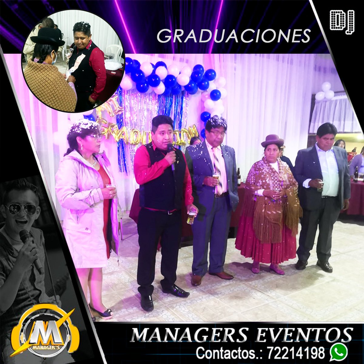 ManagersEventos's tweet photo. Sonido y Luces para tus #Eventos y #Fiestas.
Lo mejor junto a #Amplificación 🌟Mánagers Eventos. Cel.: 72214198.  #Cbba #Graduaciones #Tunantada https://t.co/SxQOGzzgBh