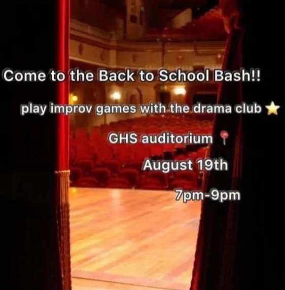 Dont miss the fun at the back to school bash Friday Aug 19th!