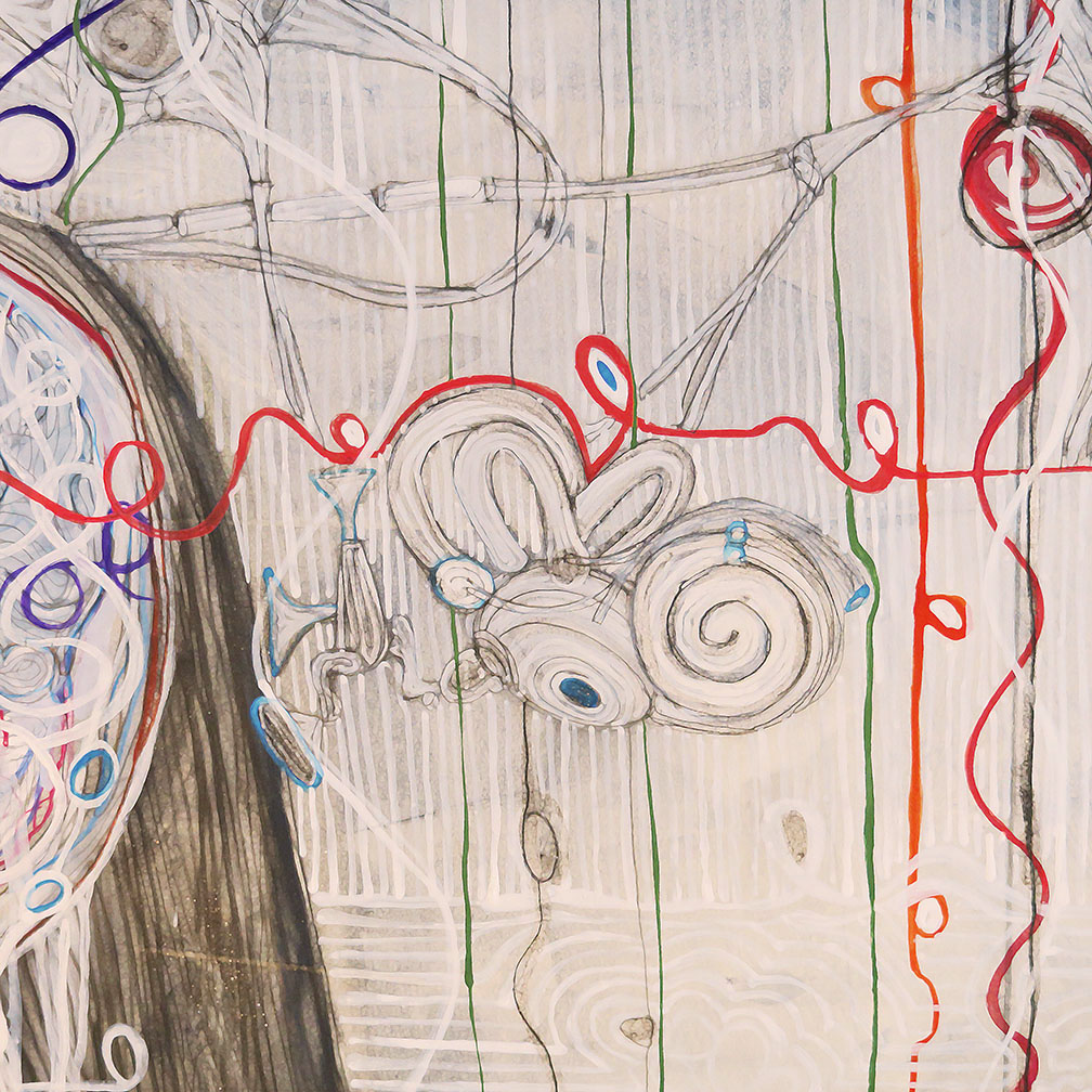 MonicaAissa's tweet photo. You're invited! Nothing In Stasis opens @TucsonMuseumArt on September 1.
Dr Julie Sasse #ChiefCurator and I #Artist, will be in conversation about progression of my #art career and work (@ 5:30-6:30) before the opening.
RSVP link in thread!
4 detail shots of an early work. https://t.co/Y6Osz9A09r