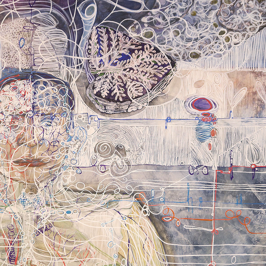 MonicaAissa's tweet photo. You're invited! Nothing In Stasis opens @TucsonMuseumArt on September 1.
Dr Julie Sasse #ChiefCurator and I #Artist, will be in conversation about progression of my #art career and work (@ 5:30-6:30) before the opening.
RSVP link in thread!
4 detail shots of an early work. https://t.co/Y6Osz9A09r