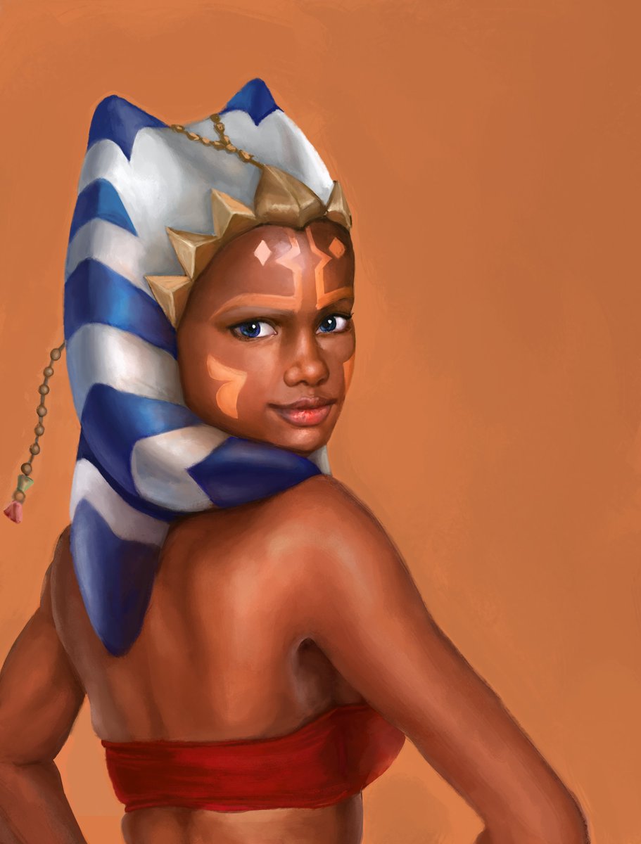 xBaeleef's tweet photo. #Ahsokatano #fanart I drew. This is how I would imagine her to look like in live action during early Clone Wars era. Hope you like it! :) https://t.co/wVyr2ijqp0