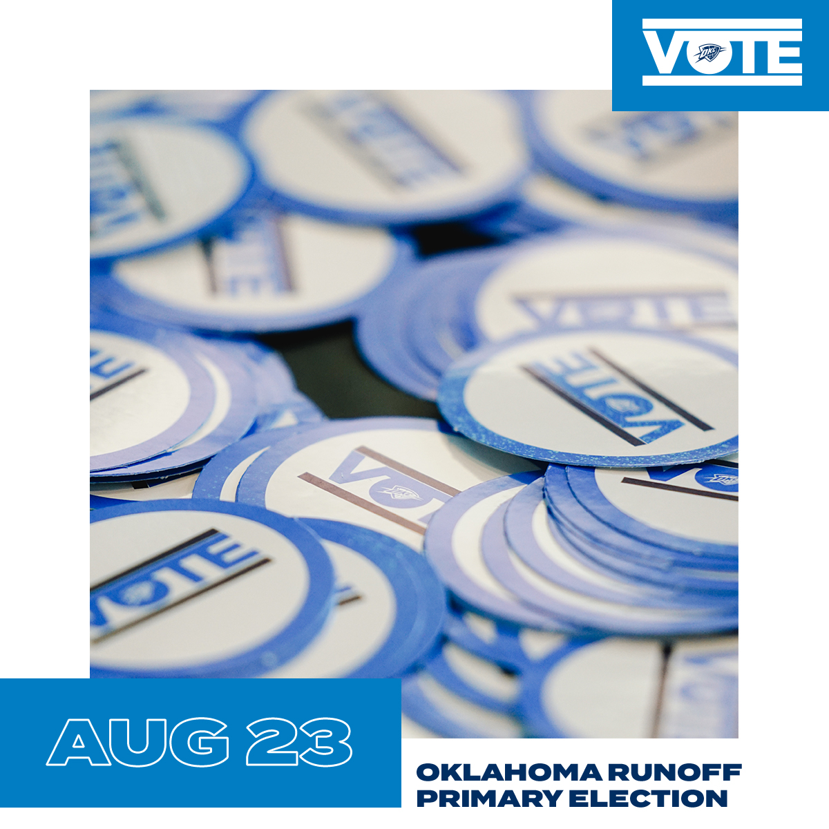 OKC THUNDER on Twitter "Early voting for the Oklahoma Runoff Primary