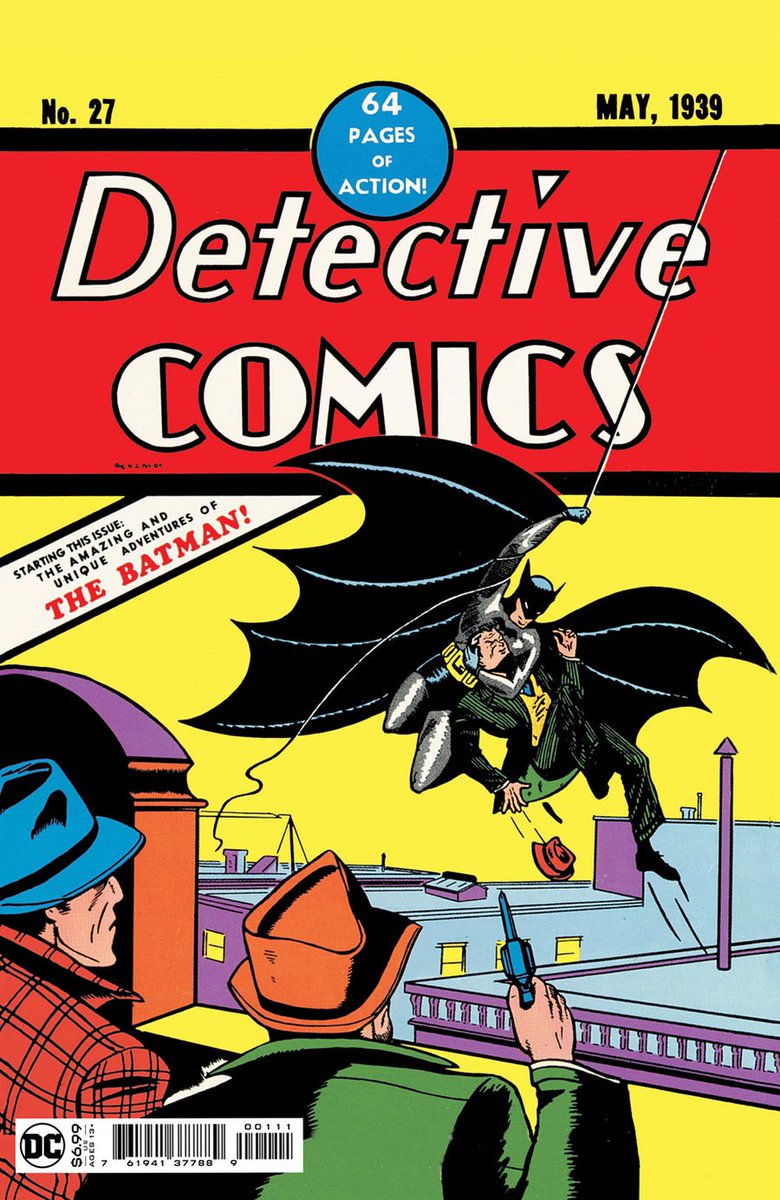 Next Tuesday, <a href="/DCComics/">DC Comics</a> is releasing a Facsimile edition of Detective Comics #27! There hasn’t really been any advertising of it for some reason but if you’re interested, make sure you check out your local comic shops and pick one up! Cover Price - $6.99