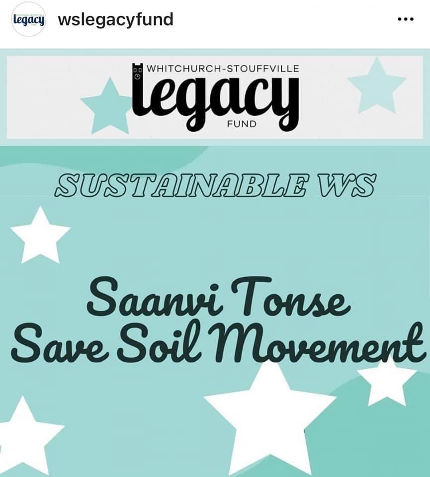 Congratulations to <a href="/OscarPetersonPS/">Oscar Peterson Public School YRDSB</a> student Saanvi for being nominated and winning the 2022 Sustainable WS Community Impact award! #SaveSoil <a href="/cpsavesoil/">Conscious Planet #SaveSoil</a>