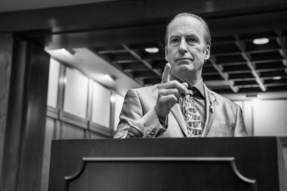Best written fictional character ever. Don't @ me. #BetterCallSaul