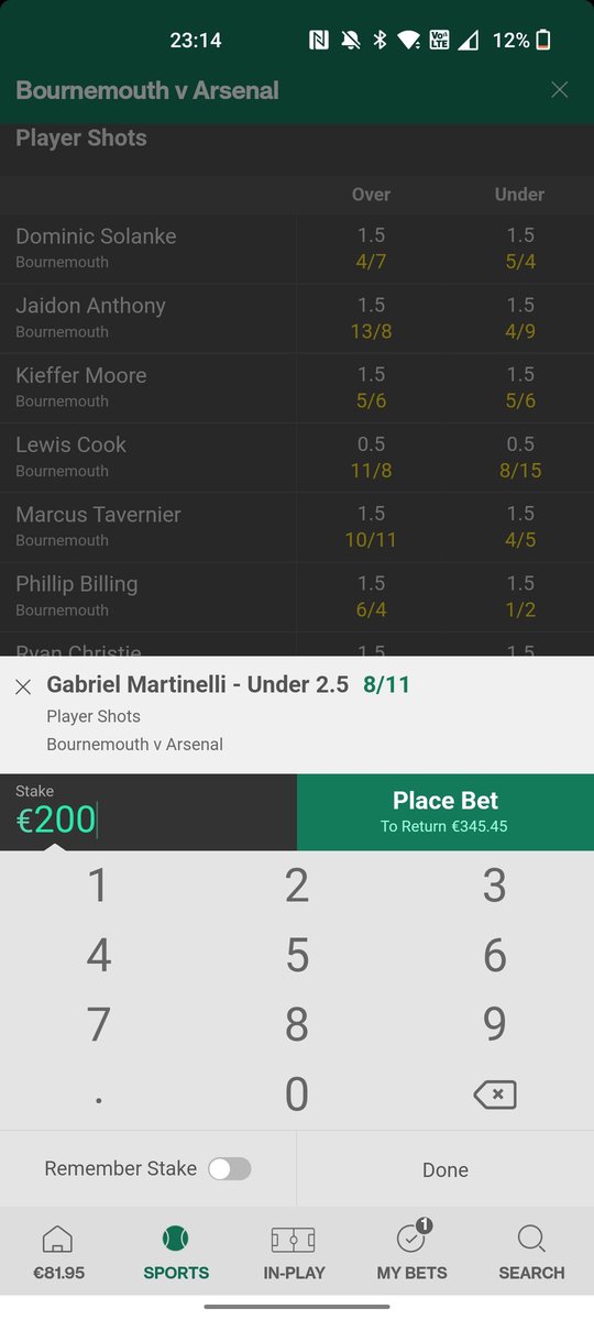 riskfreeduck's tweet photo. Another handy β¬20 or β¬25. Follow me for more tips like this or sign up for my patreon for much much more #cannotlose #winwin #bettingtips #bettingtipster #epl #arsenal #martinelli #PremierLeague #easymoney #sidehustle #like4like #followformore #Patreon https://t.co/quAfTQRXyY