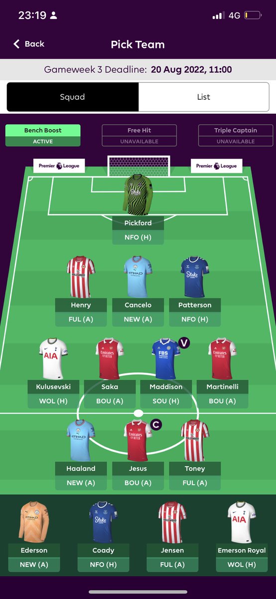 FPLdailydevices's tweet photo. My second account predictions for most points in GW3. Just my opinion. 

Thoughts? 🤔
#FPLCommunity #fpl #letstalkfpl https://t.co/GGZYoTJdnX