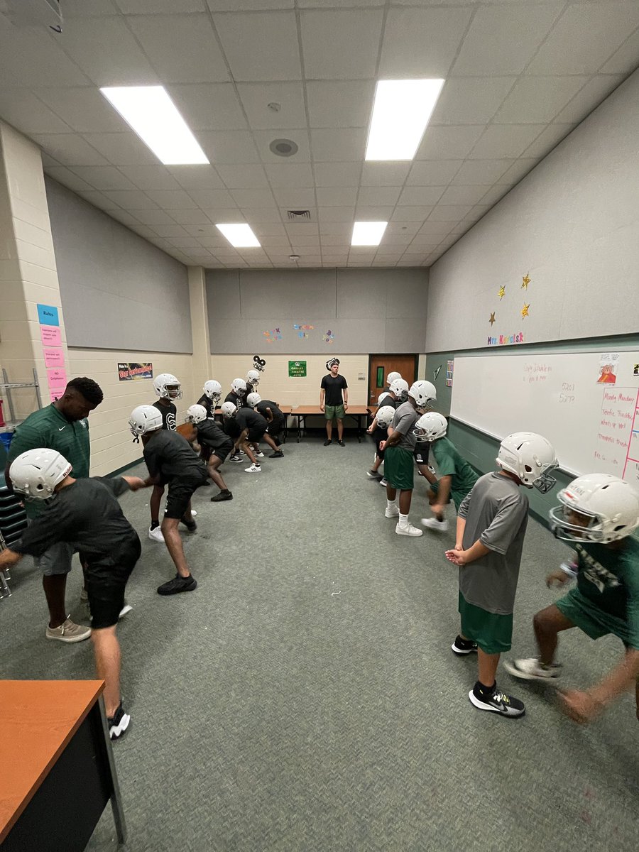 Lightning kept the Colts in the stable today. But we’re still working! Hard work is undefeated! #HorsePower #BringDAT