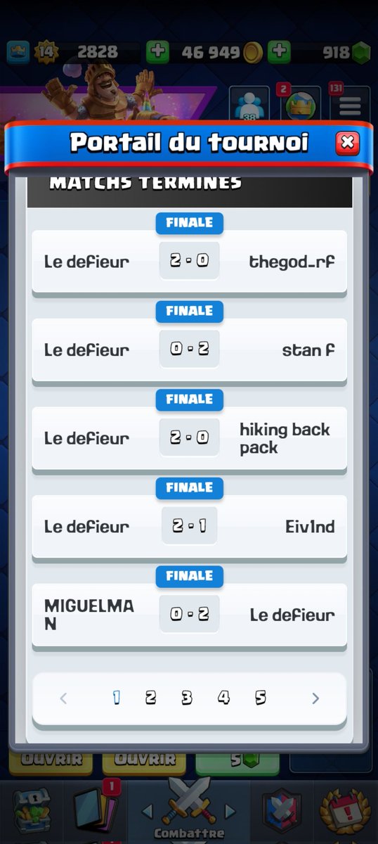 5-5 Today. Not happy because I think I had to finish at 7-3