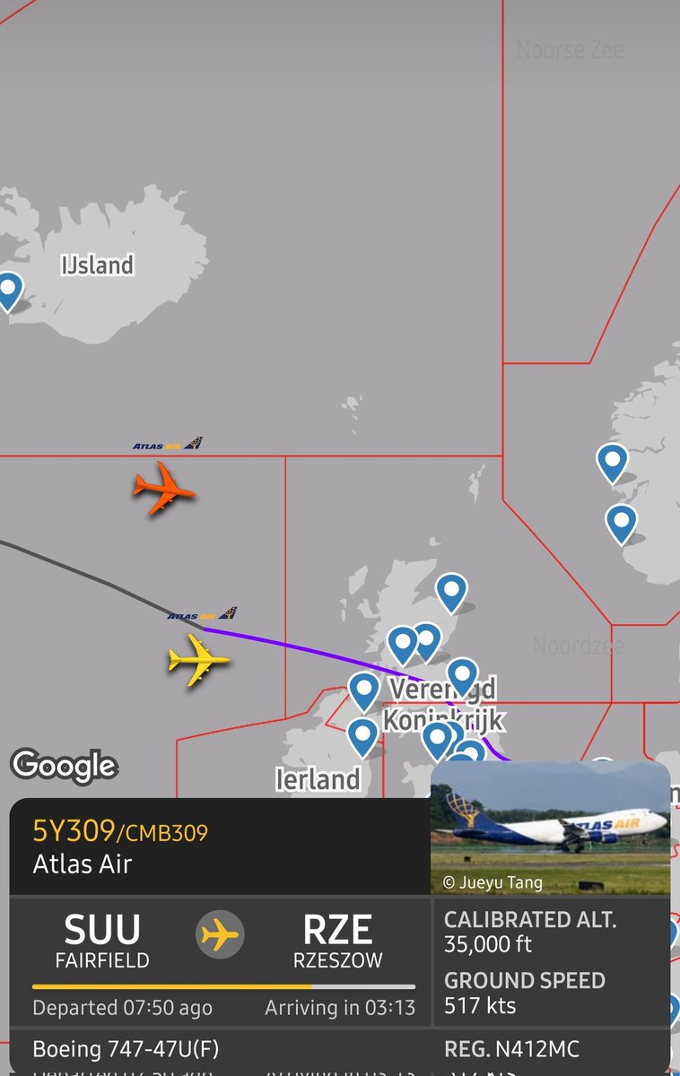 DLNetherlands's tweet photo. On August 18th, 4 "Giants" with a CAMBER callsign made a visit at 🇵🇱Rzeszow Airport to deliver goodies for #Ukraine 🇺🇦. One of them I spotted back in Feb, 🇺🇲N412MC

#CMB341 🇺🇲N452PA from DOV
#CMB309 🇺🇲N412MC from SUU
#CMB340 🇺🇲N415MC from DOV
#CMB346 🇺🇲N472MC from SUU https://t.co/iTmeTwj9SK