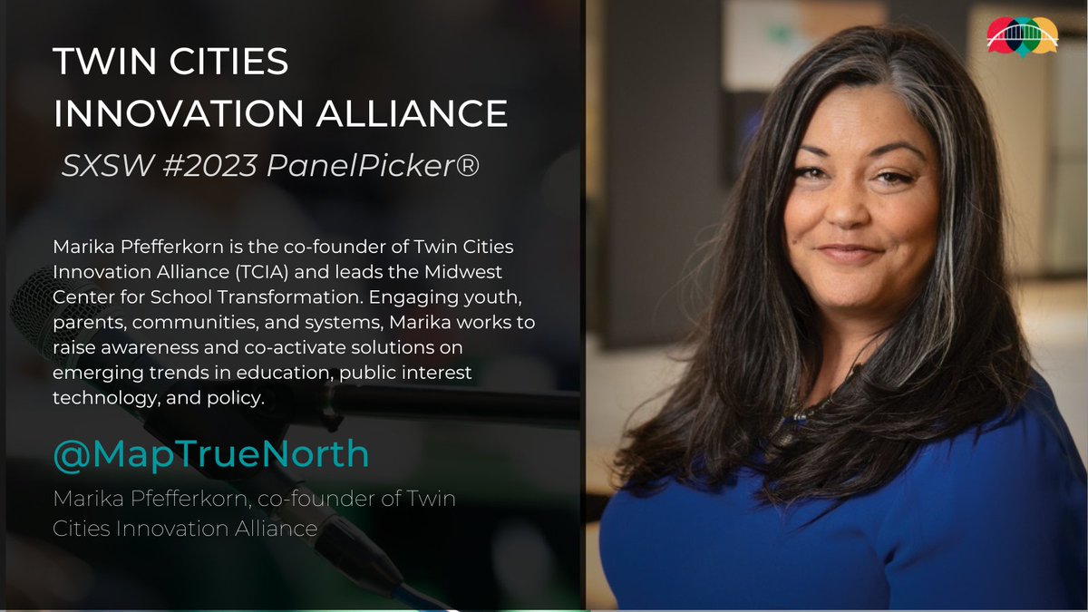 TCIAMN's tweet photo. One of the panelists for our #SXSW 2023 proposed panel is 
@TCIAMN 's very own @MapTrueNorth, who would be moderating this timely panel conversation on #PublicInterestTech! 

Pick our panel:  https://t.co/0isHQC82XG  ~ voting ends Sunday!

#PublicInterestTechTCIA #Applicant_SXSW https://t.co/RfKZcGnK6t