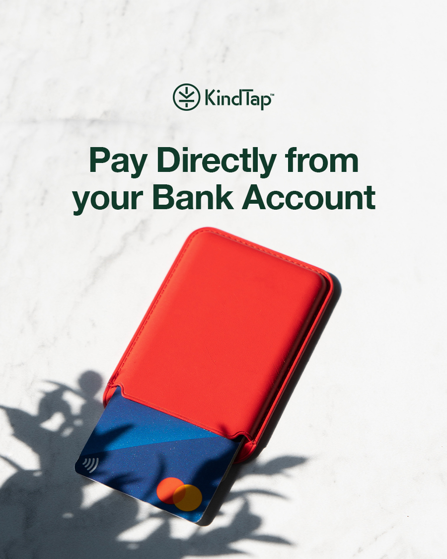 KindTap BankPay allows you to pay for your products directly from a linked bank account! Approval is quick and setup is easy. Sign up today! #cashlesspayments #creditsolution #compliant