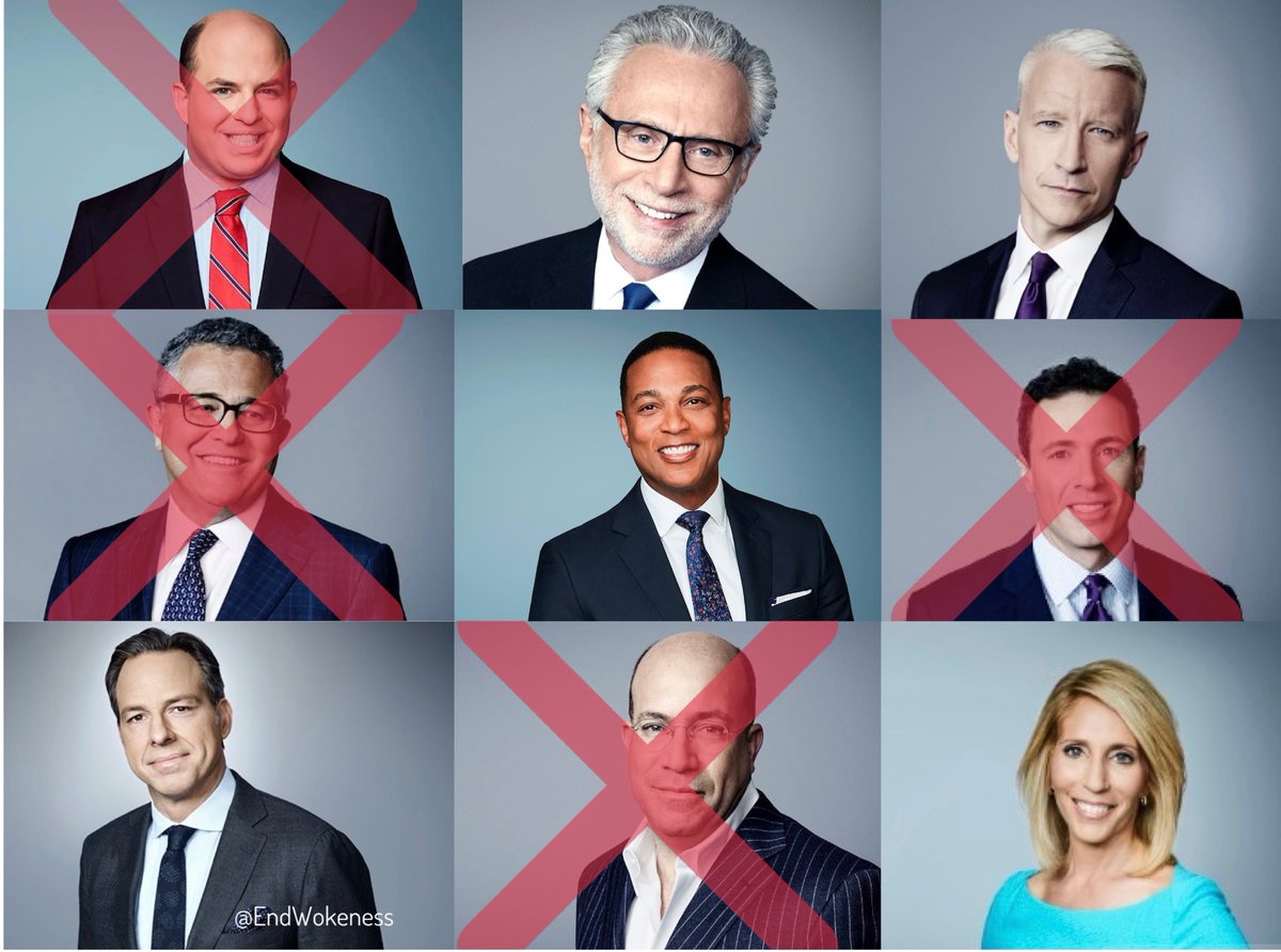 EndWokeness's tweet image. CNN team, updated: