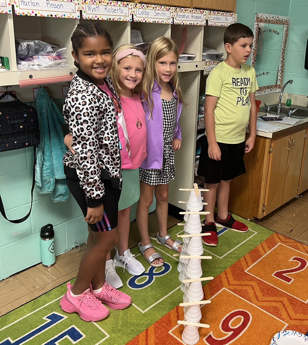 3rd grade engineering steam fun!  They were tasked with designing and building the tallest tower they could with only 2 different materials. The tallest was over 3ft!! <a href="/PotterGrayPride/">Potter Gray</a>