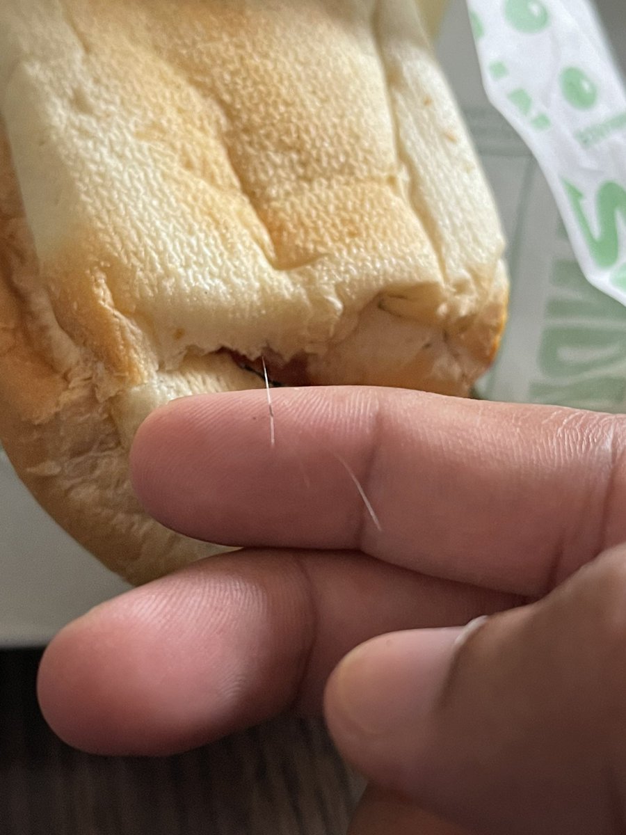 adrianmarkus's tweet photo. @SUBWAYCanada Eat fresh with fiberglass https://t.co/mfqCT7c69u