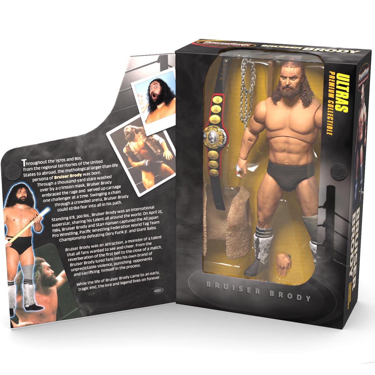 _PowerTown's tweet photo. Drumroll, please🥁…Coming to you live, the first look at Powertown Wrestling series 1 collectible action figure PACKAGING! Every package tells a tale and we can’t wait to share them with you. 
#powertownwrestling https://t.co/xK8dD8BvK9