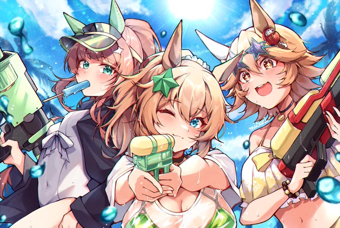 良ければ見てやってください…!! #夏休みはフォロワーさんが増える  #ウマ娘 