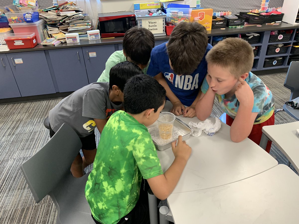 EmilyLosos's tweet photo. New class, new year, new kids doing science investigations! Dancing popcorn blew their minds! @RiddleElem #fisd #FISDmadetoshine https://t.co/IuQtw9qgzy