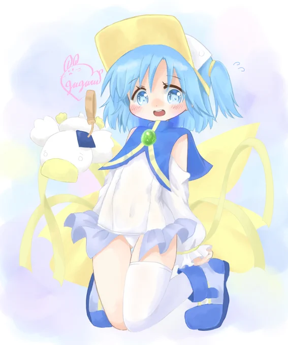 なんとなく過去の絵を振り返ってたんだけど、2年前のこの頃の絵と塗り方が私の中ではお気に入り。 