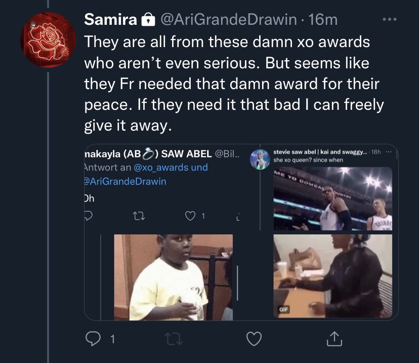 We have decided to officially revoke <a href="/AriGrandeDrawin/">Snowmiraﾒ𝟶❄️</a>’s XO Awards.