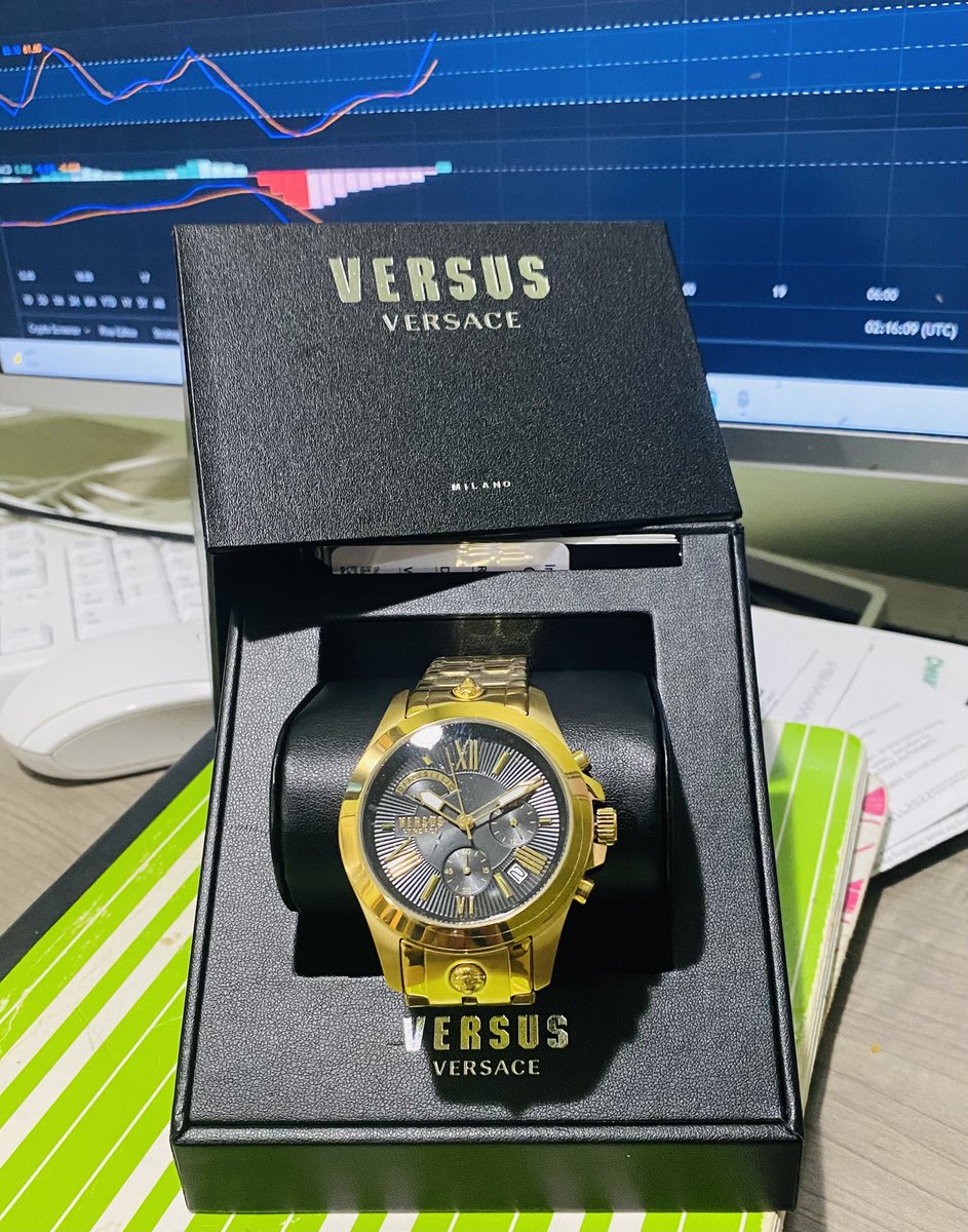 Nadeem6321's tweet photo. Add another #Watch in my #cllection 💎💎💎🙏🏻 #VERSECE 🚀Allhumdolliah 🚀🙏🏻 #Crypto #bulls https://t.co/4JqIaGevs6