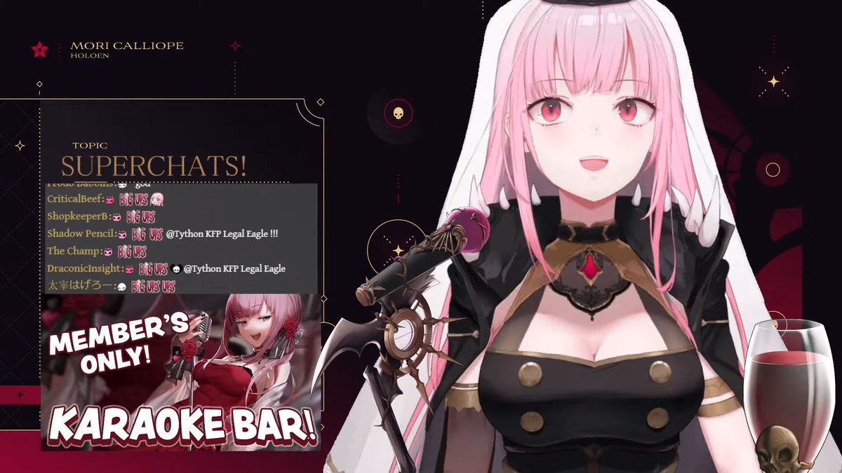 CalliOutfits's tweet photo. Her phone battery wasn't on her side for these streams. Both on her SC reading stream and on her return to Jump King, Calli had to swap from her Elegant dress and her Original reaper clothing into a form beloved by many Dead Beats... Calli.gif
#calliolive #DeadBeats https://t.co/nonZ0BvBPf