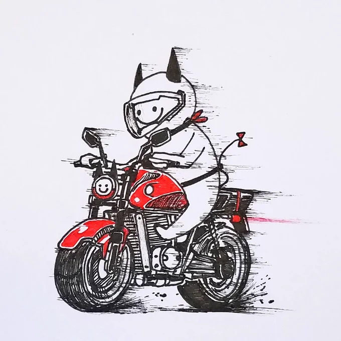 ブンブン! #バイクの日 