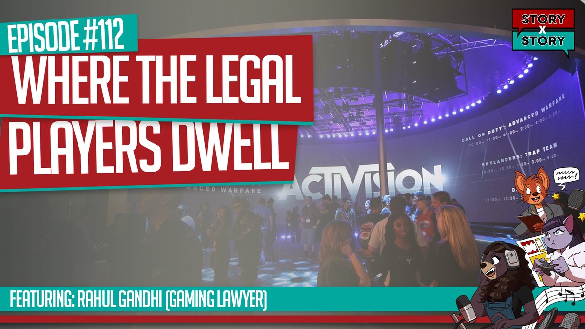 Welcome to Story x Story episode 112, where the legal players dwell...

This week, Nigel and <a href="/Tazziii/">Tazziii</a> take a trip to the legal side of the #videogames industry with Sheridans gaming, media and #esports Lawyer <a href="/Rahulahoop_/">Rahulahoop 🔛 #MHWilds</a> 🎮✨

Listen and subscribe anchor.fm/mayamada/episo…